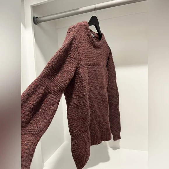 Sherpa adventure gear merino wool alpaca blend crew neck sweater jacquard Large - Picture 7 of 11